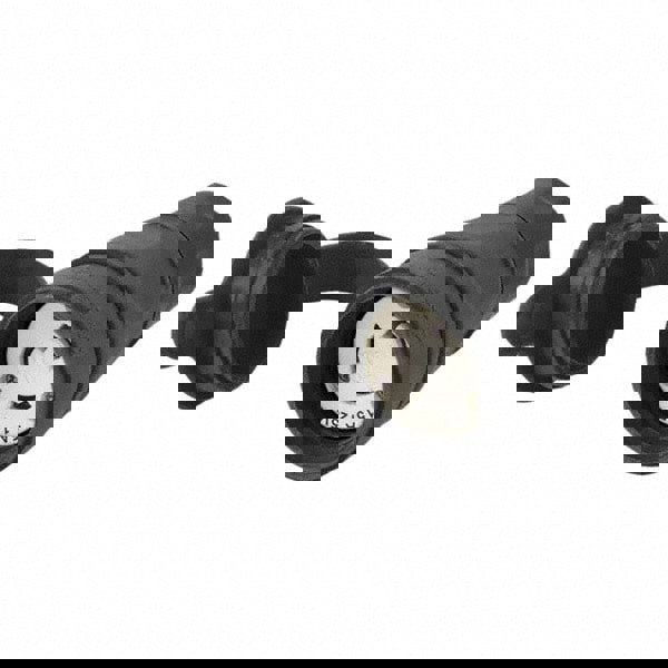 Locking Inlet: Connector, Industrial, L5-15R, 125V, Black