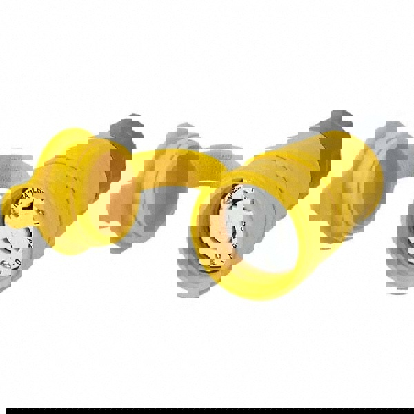 Locking Inlet: Connector, Industrial, L6-15R, 250V, Yellow