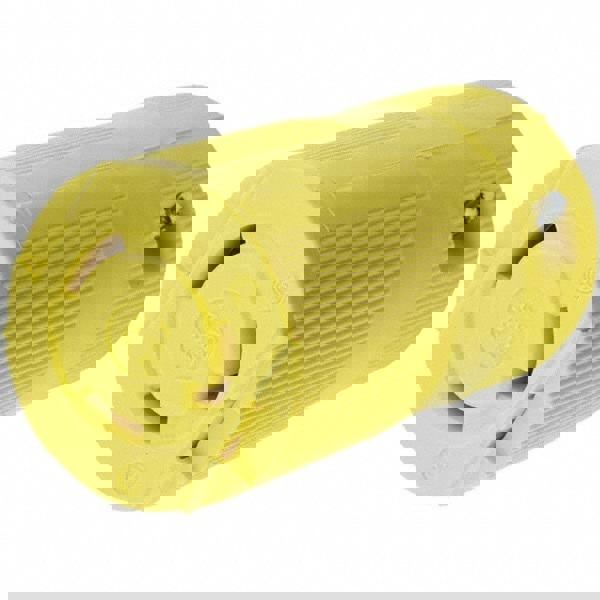 Locking Inlet: Connector, Industrial, L5-30R, 125V, Yellow