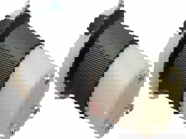 Locking Inlet: Connector, Industrial, L8-30R, 480V, Black & White