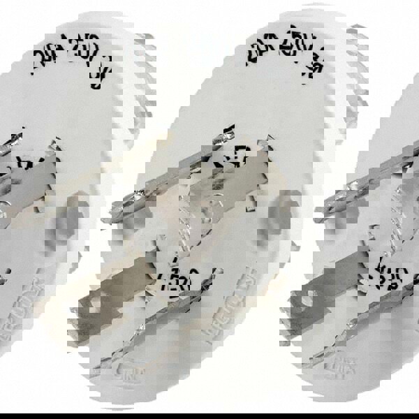 Locking Inlet: Plug, Industrial, L15-20P, 250V, White