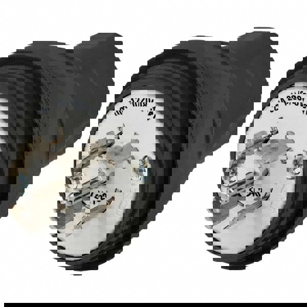 Locking Inlet: Plug, Industrial, L21-20P, 120 & 208V, Black