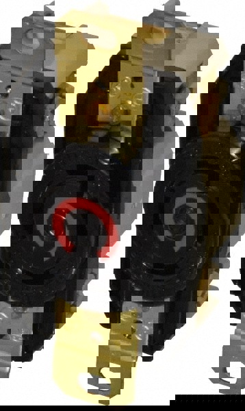 480 VAC, 30 Amp, L16-30R NEMA, Self Grounding Receptacle