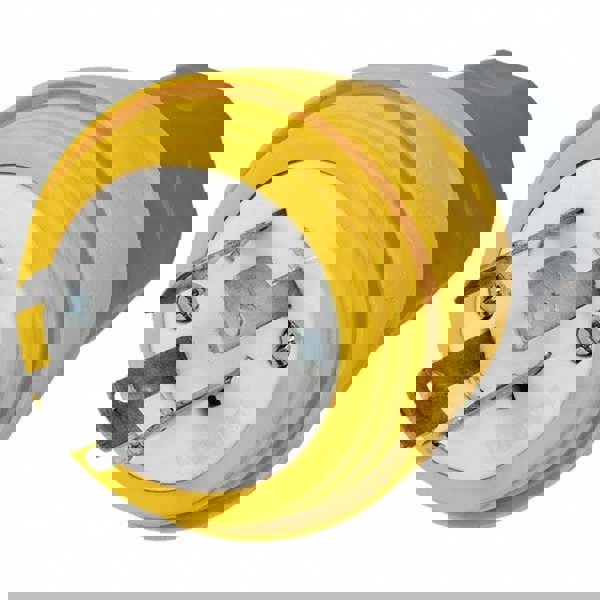 Locking Inlet: Plug, Industrial, Non-NEMA, 120 & 208V, Yellow