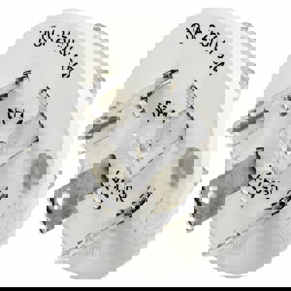 Locking Inlet: Plug, Industrial, L15-30P, 250V, White