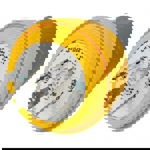 Locking Inlet: Plug, Industrial, L18-30P, 120 & 208V, Yellow