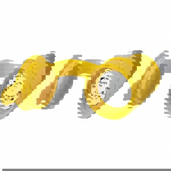 Locking Inlet: Connector, Industrial, L15-30R, 250V, Yellow