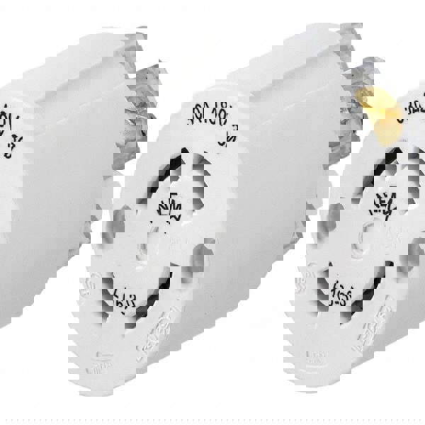 Locking Inlet: Connector, Industrial, L16-30R, 480V, White