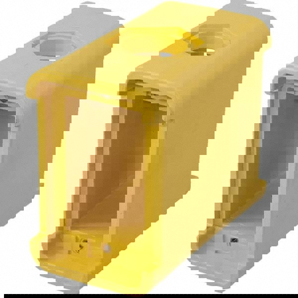 Electrical Portable Outlet Box: Thermoplastic, Rectangle, 5.79