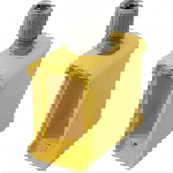 Electrical Portable Outlet Box: Thermoplastic, Rectangle, 5.79