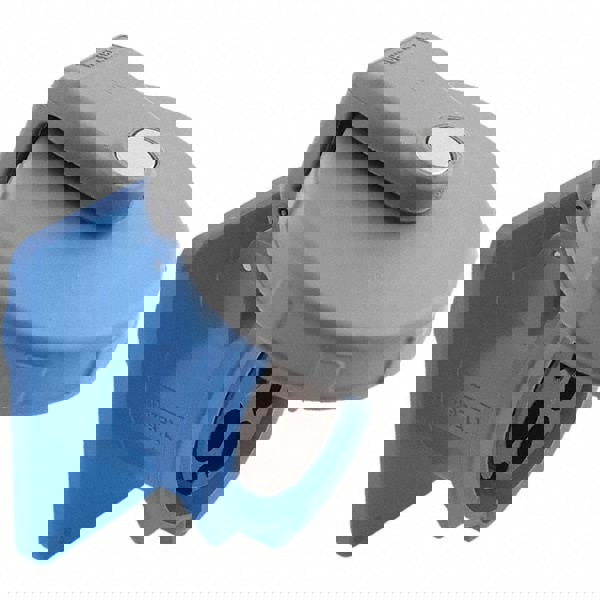 Pin & Sleeve Receptacles; Receptacle/Part Type: Receptacle; Pin Configuration: 4; Number of Poles: 3; IEC Pin & Sleeve Style: IEC 60309-2; IEC 60309-1; Amperage: 100 A; Hub Size (Inch): 1 in; Resistance Features: Water-Tight; Number Of Phases: 3; Number O