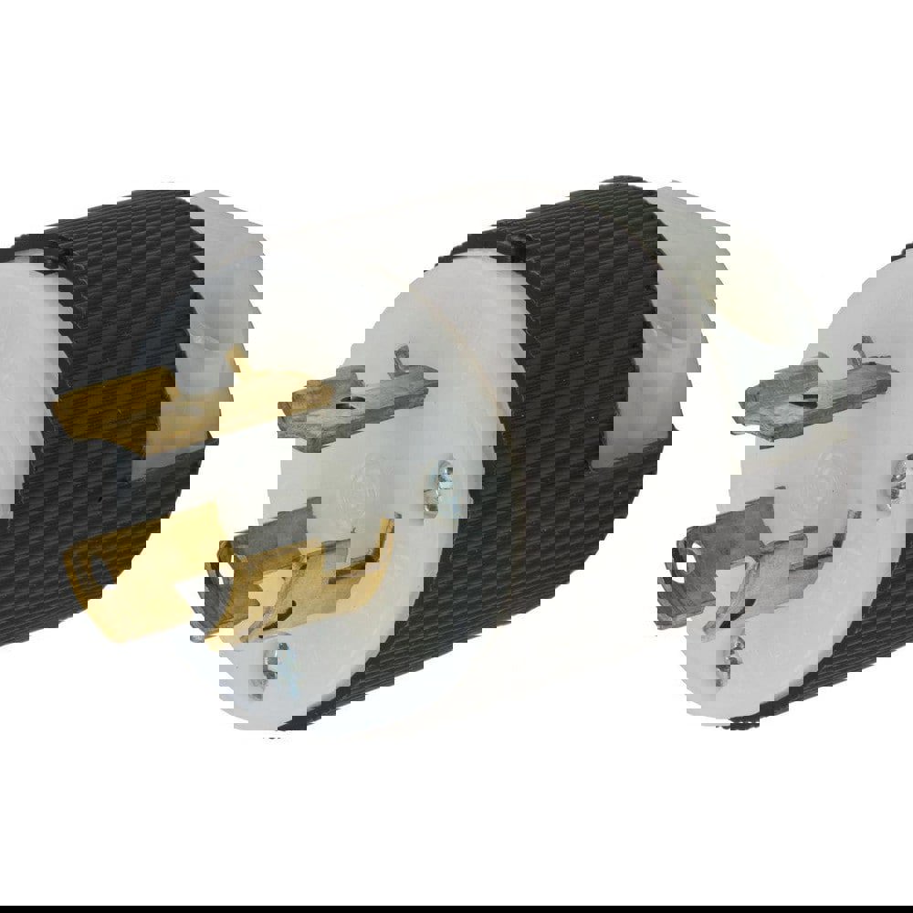 Twist Lock Plugs & Connectors; Connector Type: Plug ; Grade: Industrial; Commercial ; Material: Nylon ; Grounding Style: Self-Grounding ; Amperage: 15.0000 ; Voltage: 250V