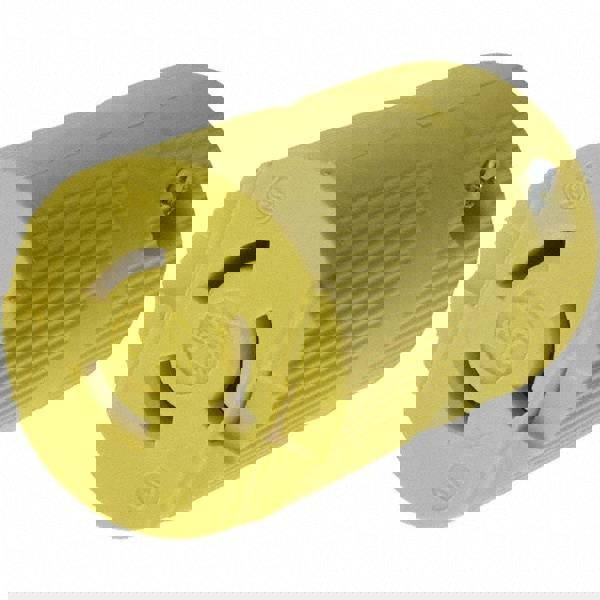 Locking Inlet: Connector, Industrial, L6-15R, 250V, Yellow
