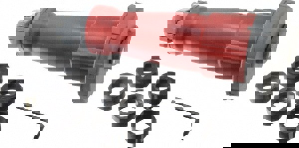 Pin & Sleeve Plugs & Connectors; Connector Type: Connector; Pin Configuration: 4; Pin Configuration: 4; Number Of Poles: 3; Number of Poles: 3; Amperage: 60 A; Amperage: 60 A; 60; Color: Red; Voltage: 480 V ac; Voltage: 480 VAC; 480 V ac; Connector Diamet