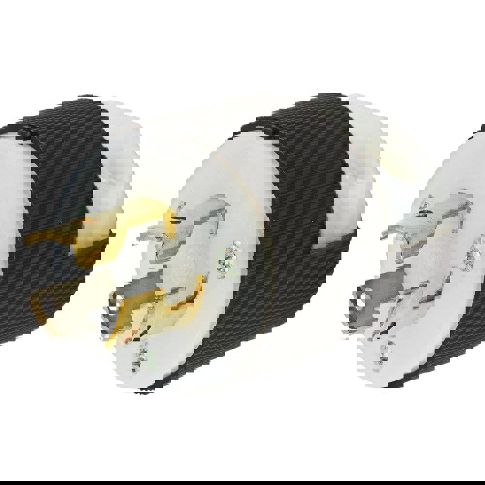 Twist Lock Plugs & Connectors; Connector Type: Plug ; Grade: Industrial; Commercial ; Material: Nylon ; Grounding Style: Self-Grounding ; Amperage: 15.0000 ; Voltage: 125V