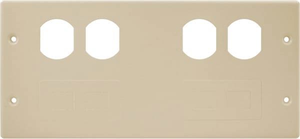 10.22 Inch Long x 4-3/4 Inch High, Rectangular Raceway Plate