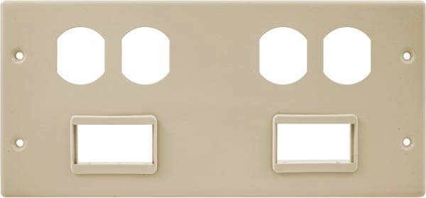 10.22 Inch Long x 4-3/4 Inch High, Rectangular Raceway Plate