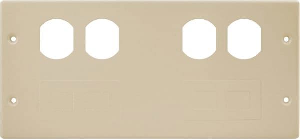 10.22 Inch Long x 4-3/4 Inch High, Rectangular Raceway Plate