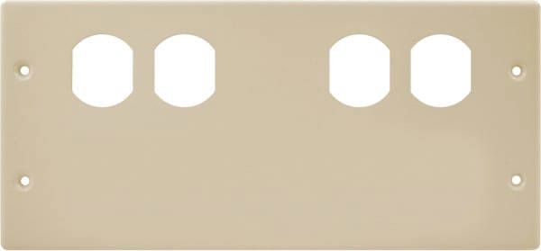 10.22 Inch Long x 4-3/4 Inch High, Rectangular Raceway Plate