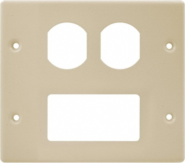 5.43 Inch Long x 4-3/4 Inch High, Rectangular Raceway Plate