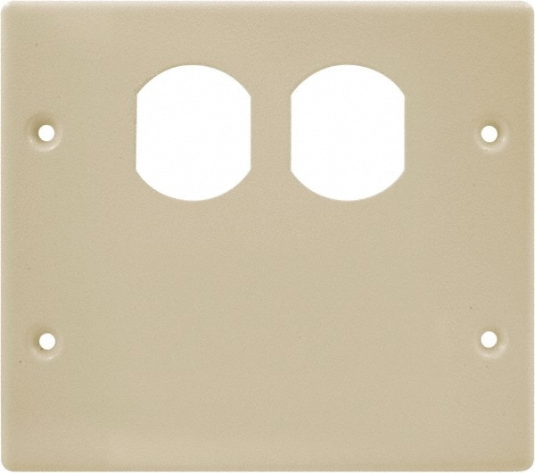 5.43 Inch Long x 4-3/4 Inch High, Rectangular Raceway Plate