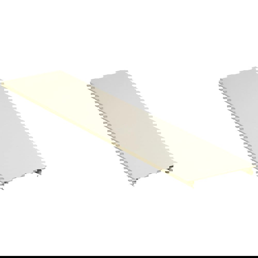 Raceways; Cover Type: Snap-On ; Number of Channels: 1 ; Color: Ivory ; Overall Depth: 0.6in ; Material: Steel ; Overall Width: 5