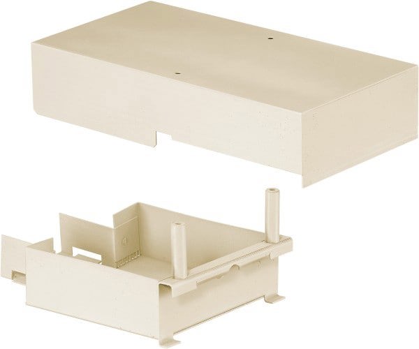 11.31 Inch Long x 4.88 Inch Wide x 3.14 Inch High, Rectangular Raceway Connector Coupling