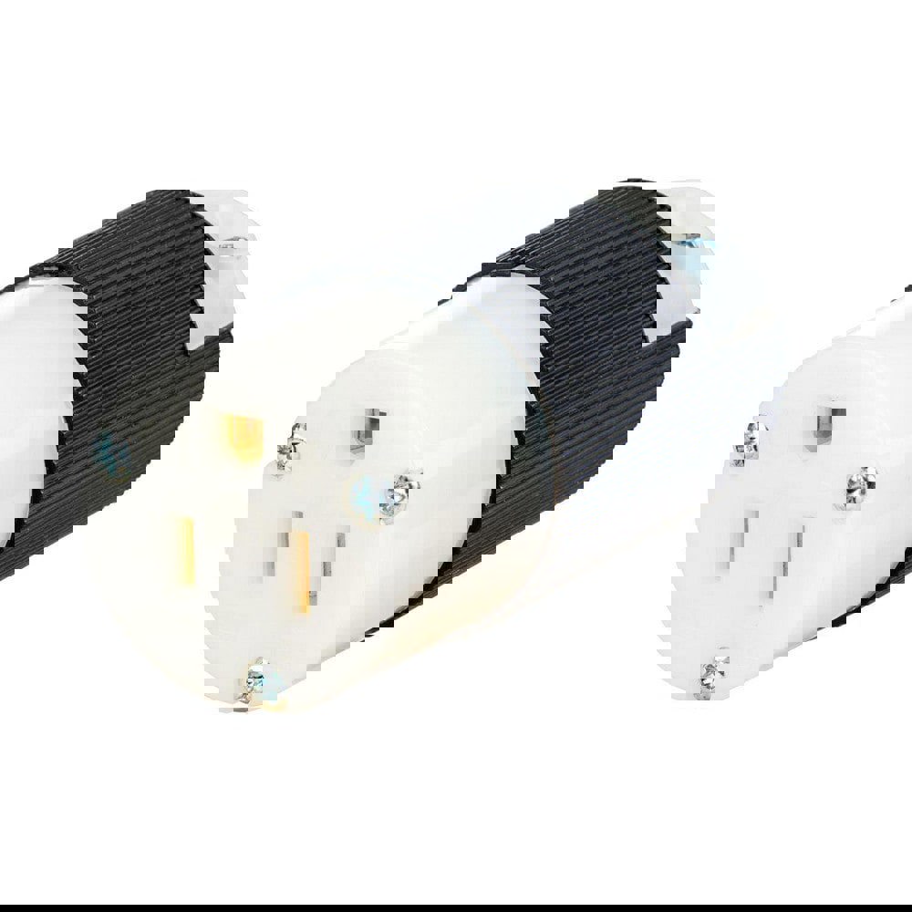 Straight Blade Plugs & Connectors; Connector Type: Female ; Grade: Industrial ; Connector Angle: No Angle ; Amperage: 15.0000 ; Voltage: 125V ; Number Of Poles: 2