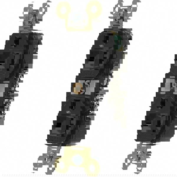 Straight Blade Duplex Receptacle: NEMA 6-20R, 20 Amps, Grounded