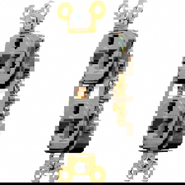 Straight Blade Duplex Receptacle: NEMA 6-20R, 20 Amps, Grounded