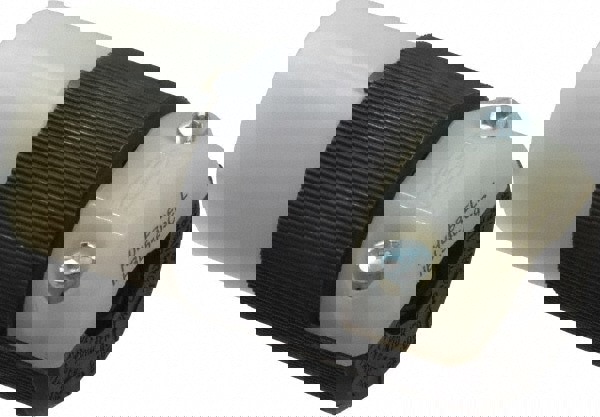 Straight Blade Connector: 6-20R, 250VAC, Black & White