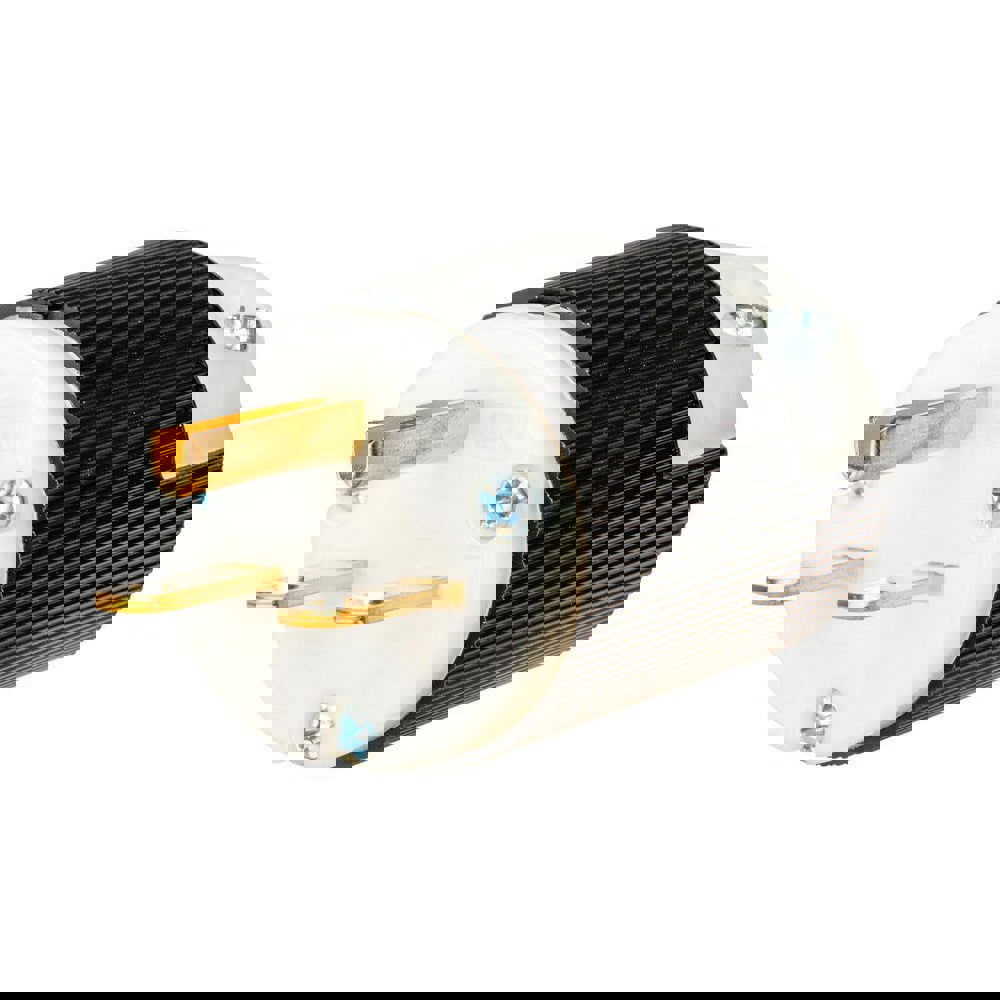 Straight Blade Plugs & Connectors; Connector Type: Plug ; Grade: Industrial ; Connector Angle: No Angle ; Amperage: 15.0000 ; Voltage: 250V ; Number Of Poles: 2