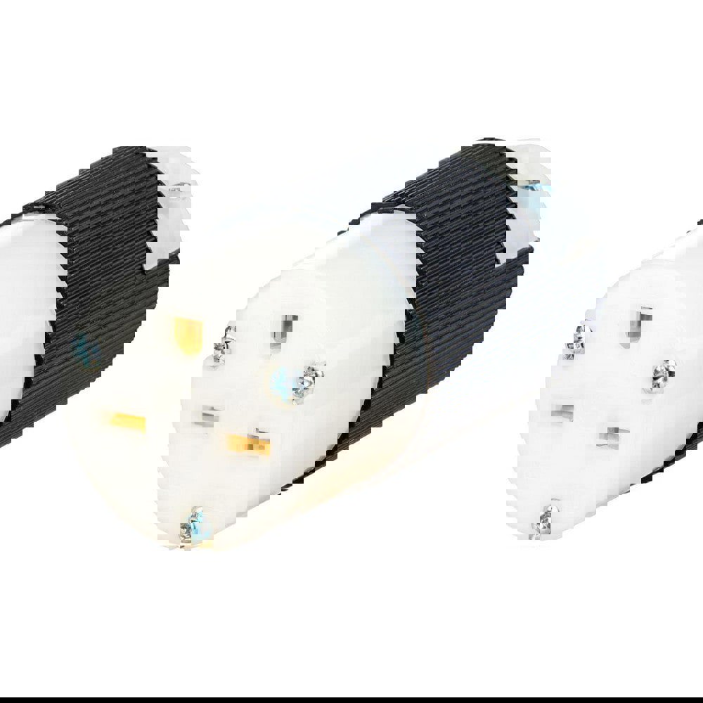 Straight Blade Plugs & Connectors; Connector Type: Female ; Grade: Industrial ; Connector Angle: No Angle ; Amperage: 15.0000 ; Voltage: 250V ; Number Of Poles: 2