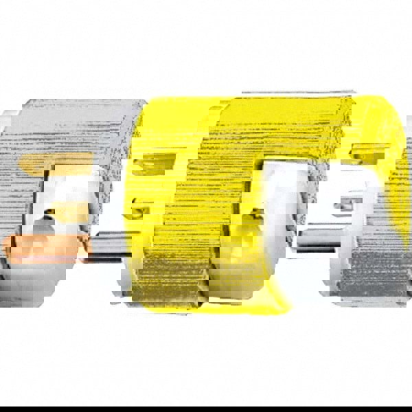 Straight Blade Plug: Industrial, 6-15P, 250VAC, Yellow