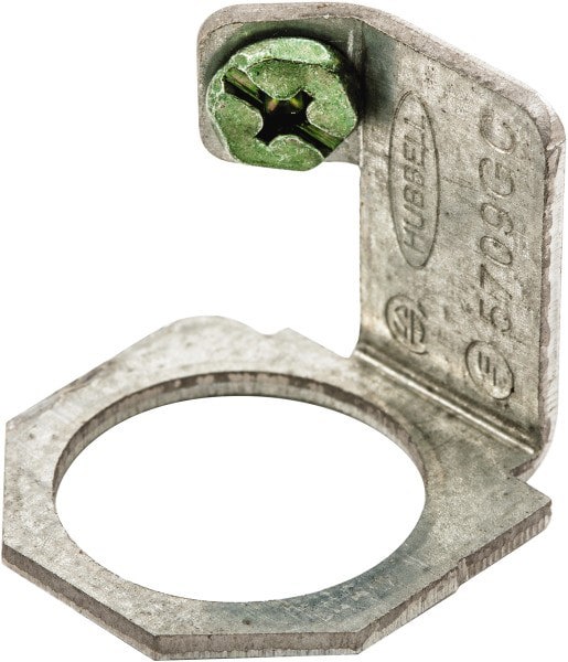 1.18 Inch Long x 1.04 Inch High, Raceway Grounding Clamp