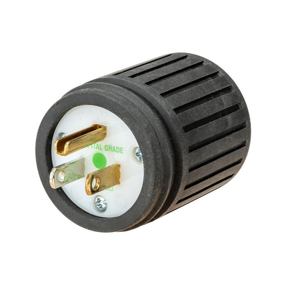 Twist Lock Receptacles; Receptacle Type: Single ; Mount Type: Screw ; Gender: Female ; Material: Nylon ; Color: Black ; Flange Style: No Flange