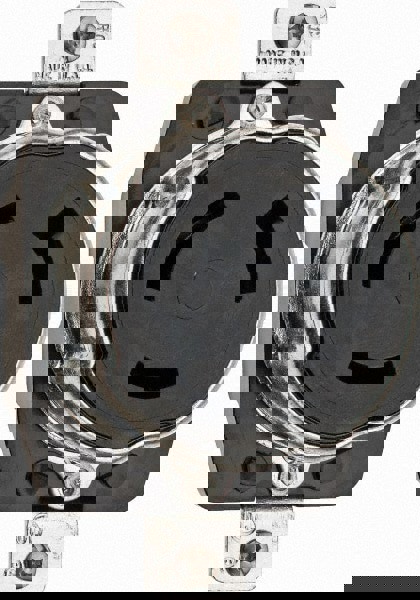 125 VAC, 50 Amp, Self Grounding Receptacle