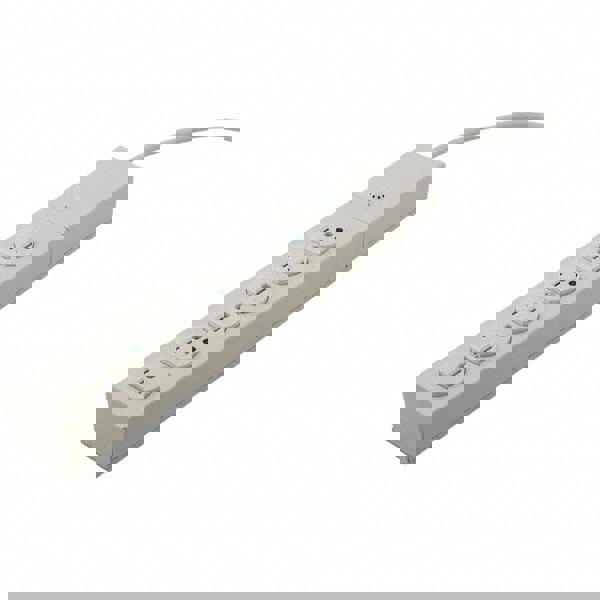 Power Outlet Strips; Amperage: 20 A; Amperage: 20 A; Voltage: 125 V; Protection Type: Surge; Number of Outlets: 6; Mount Type: Direct Plug-In; Number Of Outlets: 6; Mounting Type: Direct Plug-in; Strip Length: 15.2000 in; Cord Length: 6 ft; Voltage: 125 V