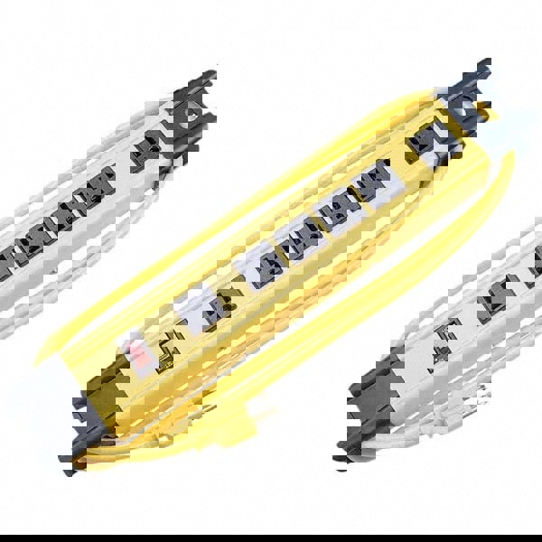 Power Outlet Strips; Amperage: 15 A; Amperage: 15 A; Voltage: 125 V; Protection Type: Surge; Number of Outlets: 6; Mount Type: Direct Plug-In; Number Of Outlets: 6; Mounting Type: Direct Plug-in; Strip Length: 11.2200 in; Cord Length: 6 ft; Voltage: 125 V