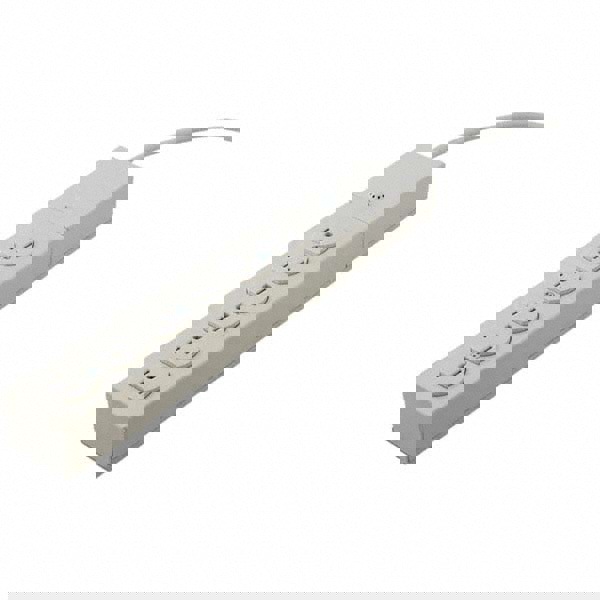 Power Outlet Strips; Amperage: 15 A; Amperage: 15 A; Voltage: 125 V; Protection Type: Surge; Number of Outlets: 6; Mount Type: Direct Plug-In; Number Of Outlets: 6; Mounting Type: Direct Plug-in; Strip Length: 14.4200 in; Cord Length: 6 ft; Voltage: 125 V