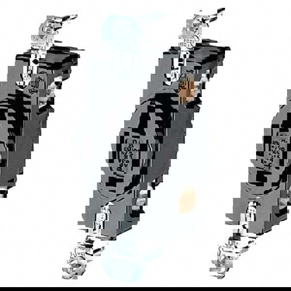 Straight Blade Single Receptacle: NEMA 18-20R, 20 Amps, Ungrounded