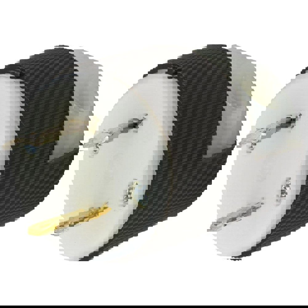 Twist Lock Plugs & Connectors; Connector Type: Plug ; Grade: Industrial ; Material: Nylon ; Grounding Style: Non-Grounding ; Amperage: 15.0000 ; Voltage: 125V