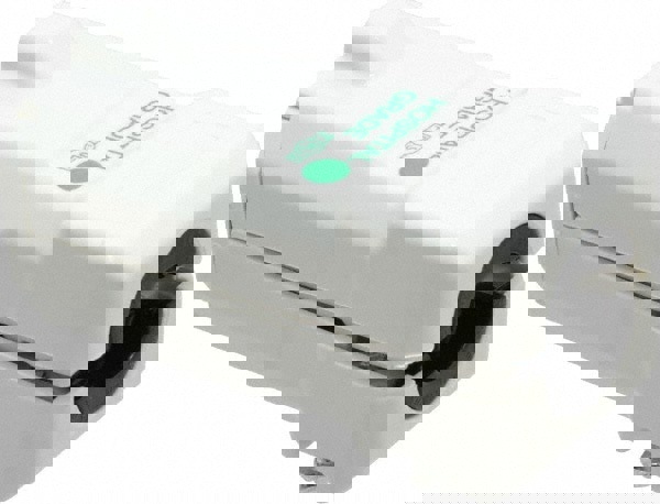 Straight Blade Connector: Hospital, 5-15R, 125VAC, White