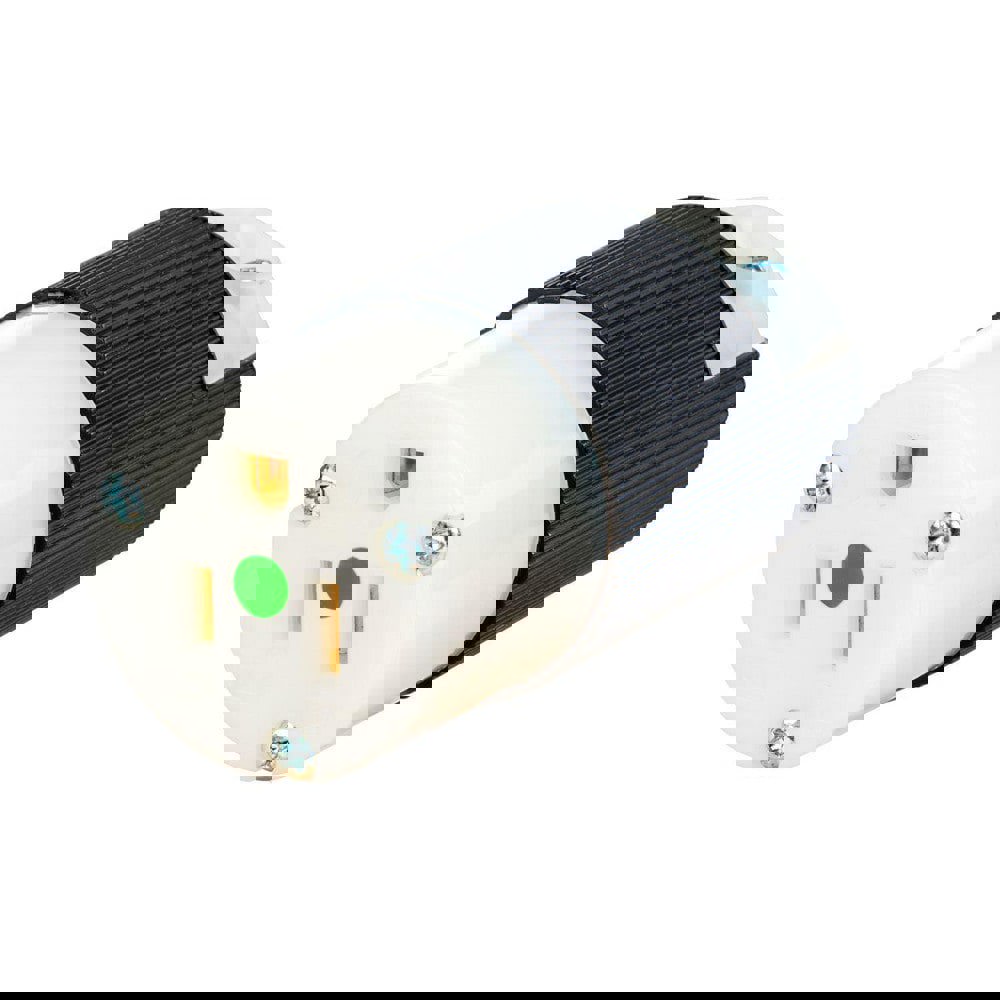 Straight Blade Plugs & Connectors; Connector Type: Female ; Grade: Hospital ; Connector Angle: No Angle ; Amperage: 15.0000 ; Voltage: 125V ; Number Of Poles: 2