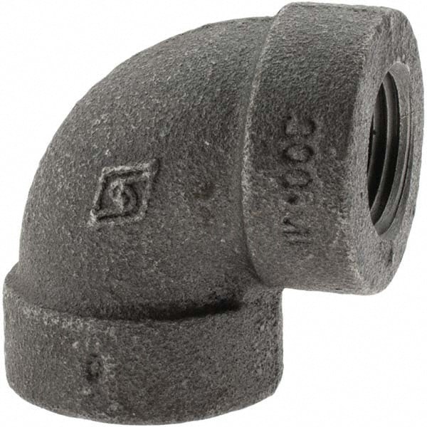 Black 90 &deg; Elbow: 1/2