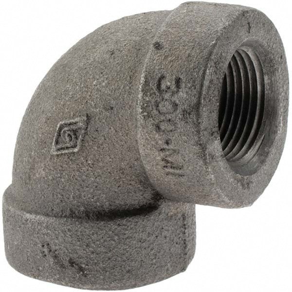 Black 90 &deg; Elbow: 3/4
