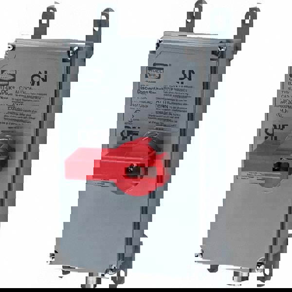 Cam & Disconnect Switch: Enclosed, 30 Amp, 600VAC, 3 Phase