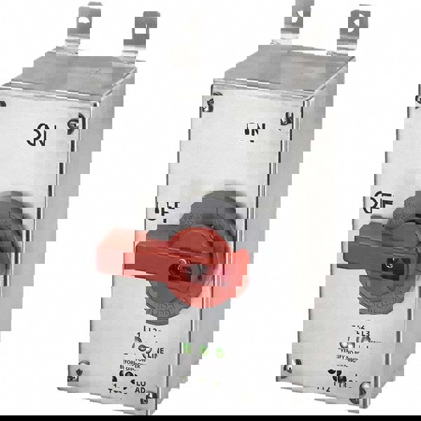 Cam & Disconnect Switch: Enclosed, 30 Amp, 600VAC, 3 Phase