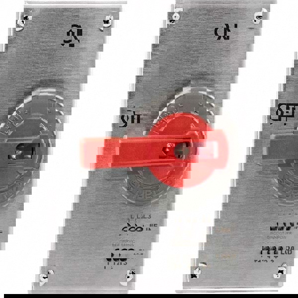 Cam & Disconnect Switch: Enclosed, 30 Amp, 600VAC, 1 Phase