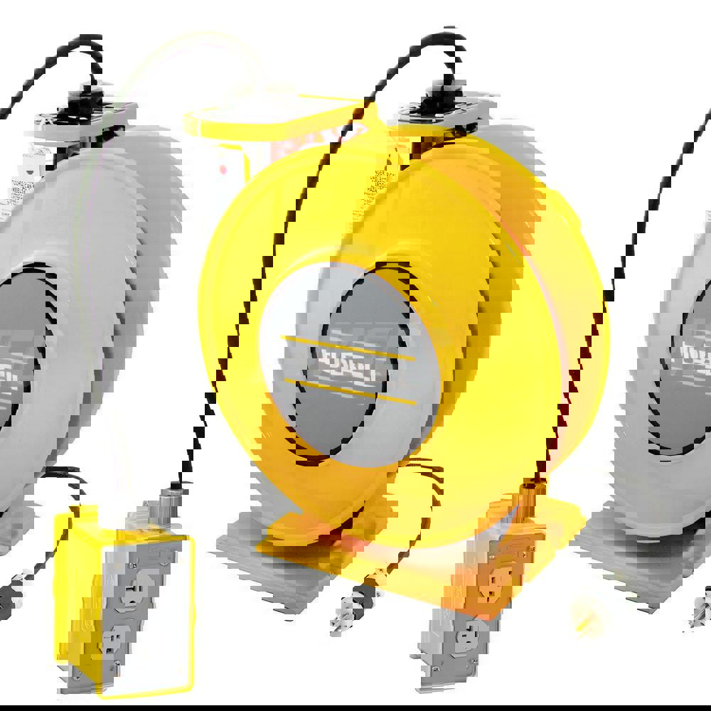 Cord & Cable Reel: 45' Long, Duplex Box